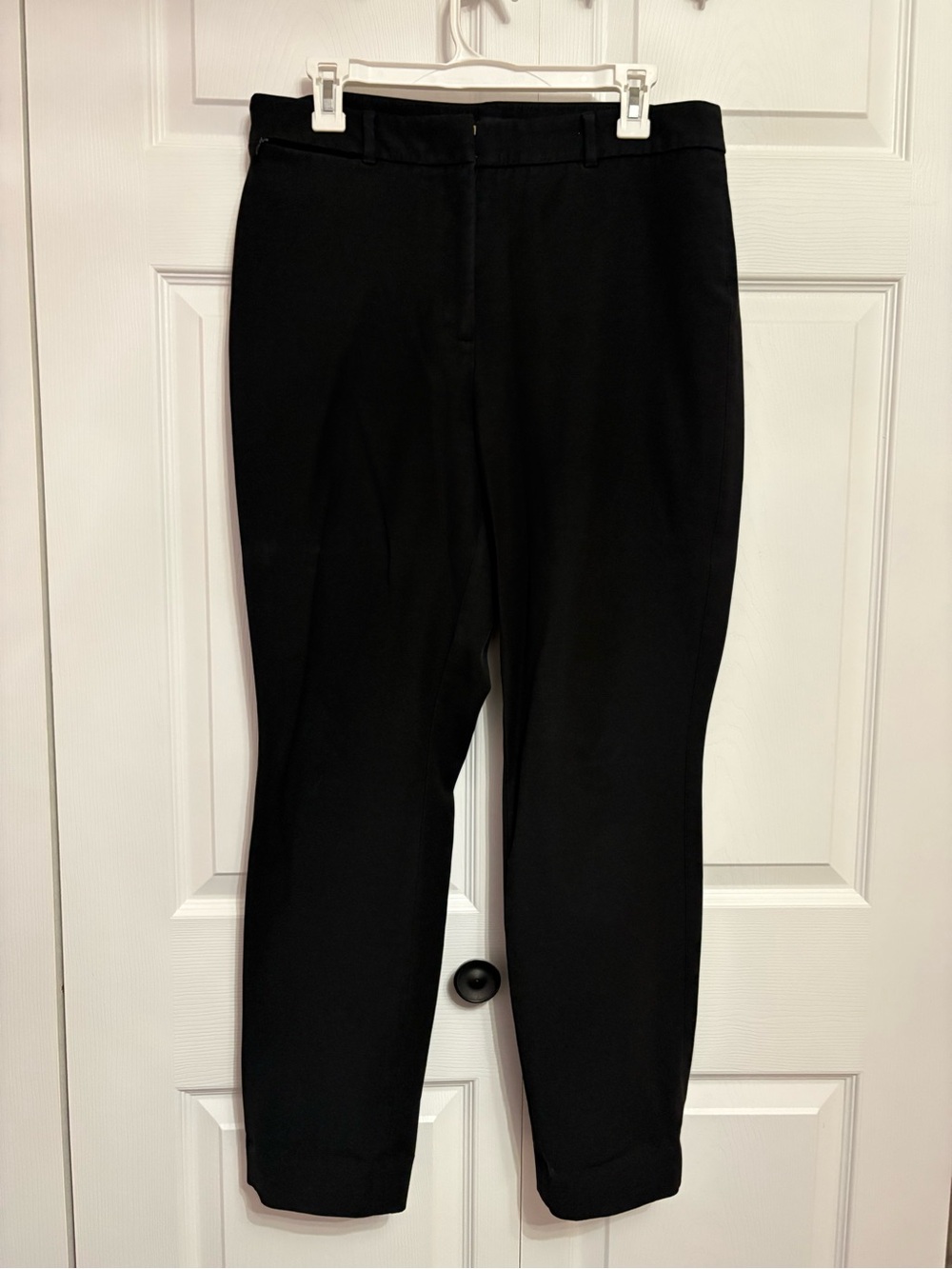 White House Black Market Black Straight Leg Pants